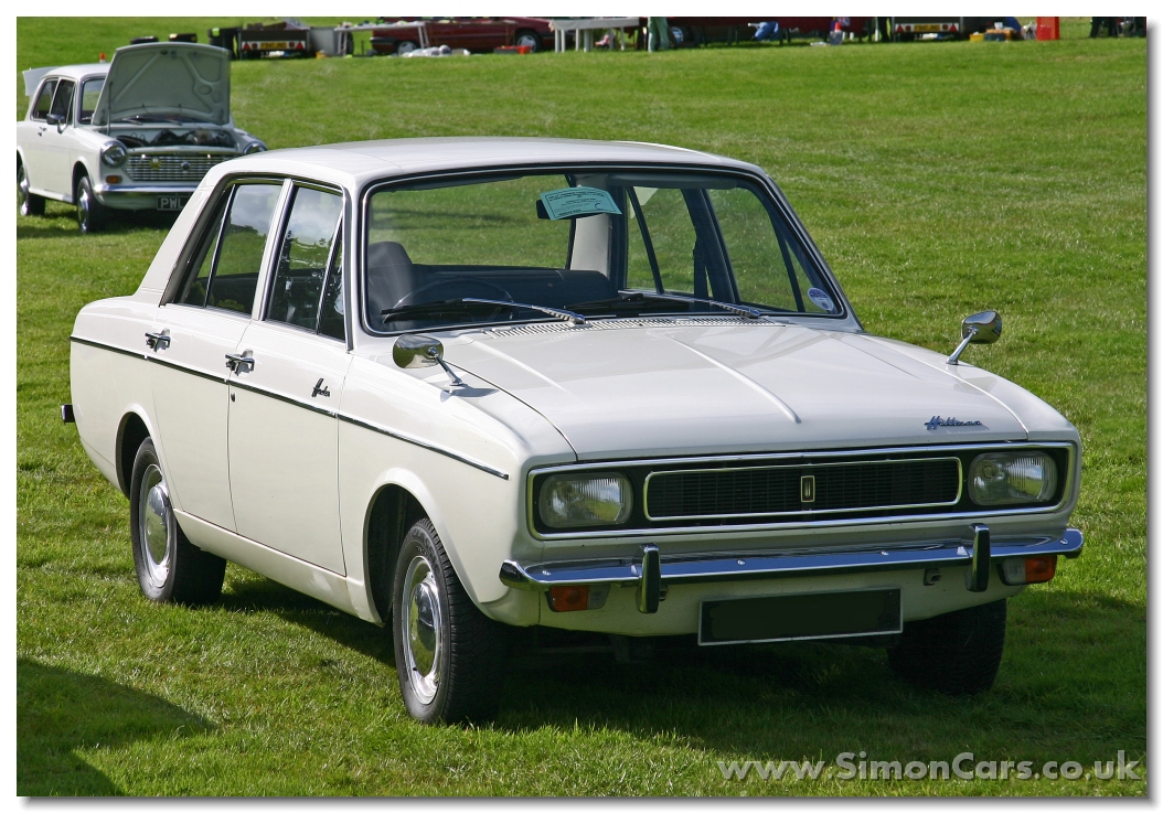 Simon Cars Hillman Hunter and Arrow models